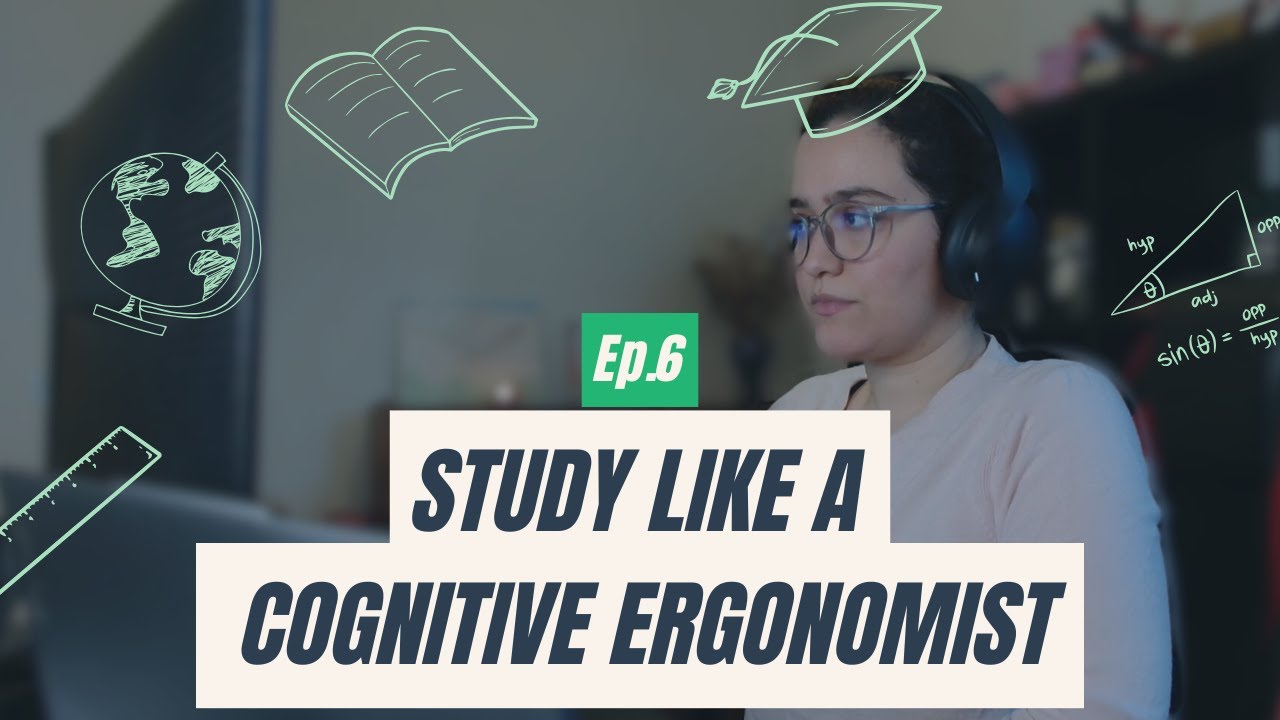 Study With a Cognitive Ergonomist | Episode 6 | Pomodoro Sessions (30 Minutes Each)