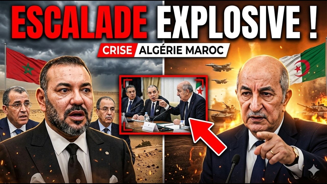 🚨 Tebboune frappe fort contre Rabat : l’Algérie hausse le ton et le Maghreb retient son souffle !