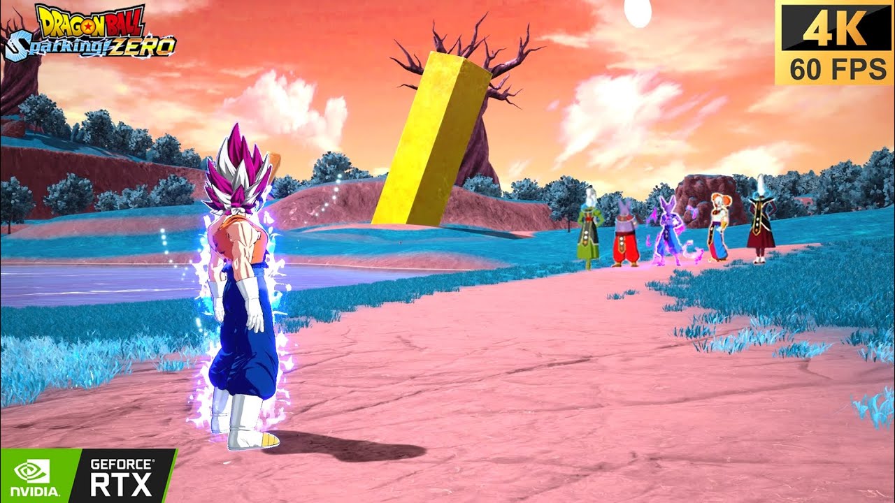 Vegito VS God's & Angel's, Epic & Intense Clash, Dragon Ball Sparking Zero, 4K 60FPS.