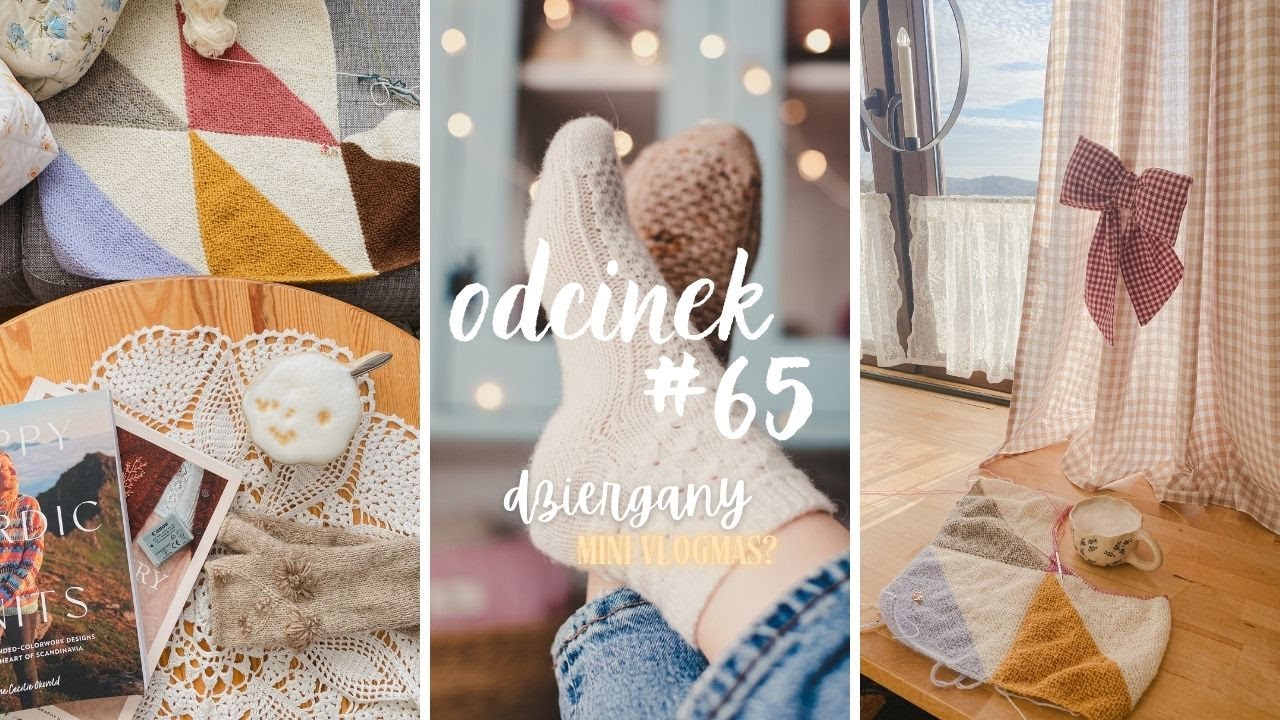 knitting vlog #:65  moje pierwsze testy skarpetek, tie the hood i nowy projekt na wieki?