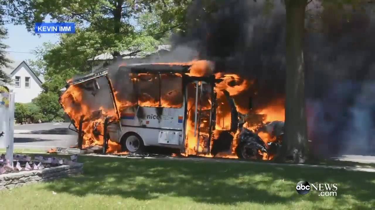 Driver Saves Disabled Man Before Bus Explodes