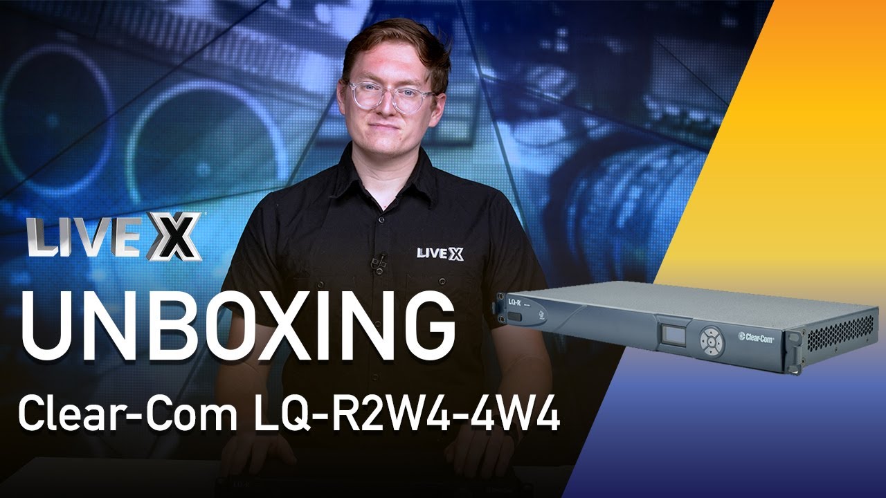 Unboxing: Clear-Com LQ-R24W-4W4