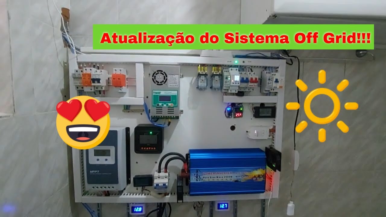 Atualização do Sistema Solar Off Grid!!!