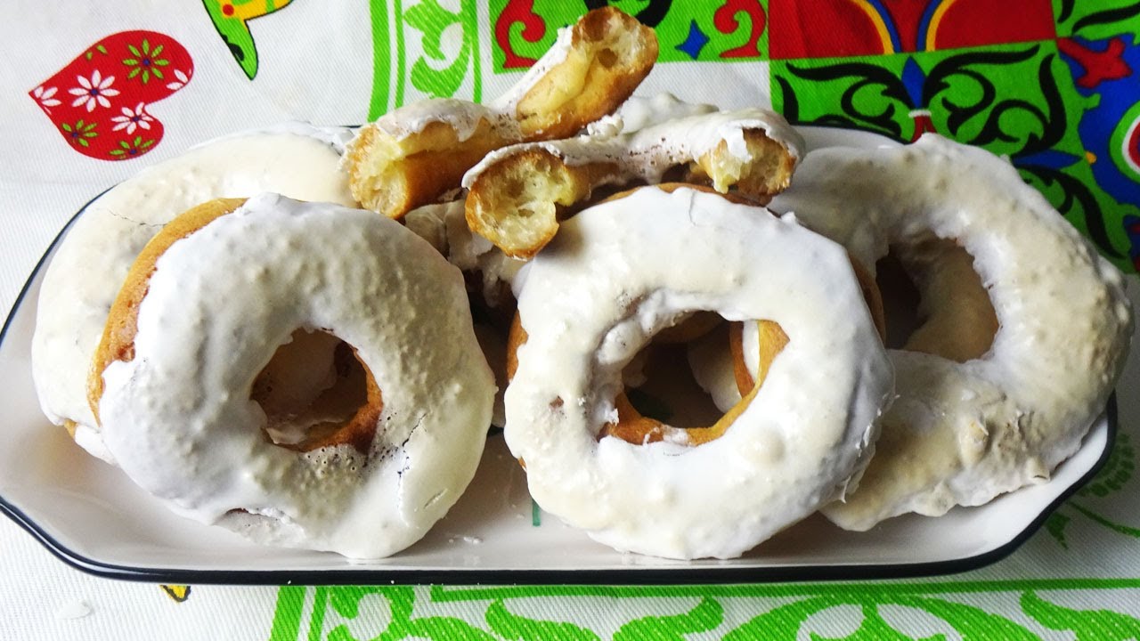 ROSQUILLAS DE VIENTO GLASEADAS