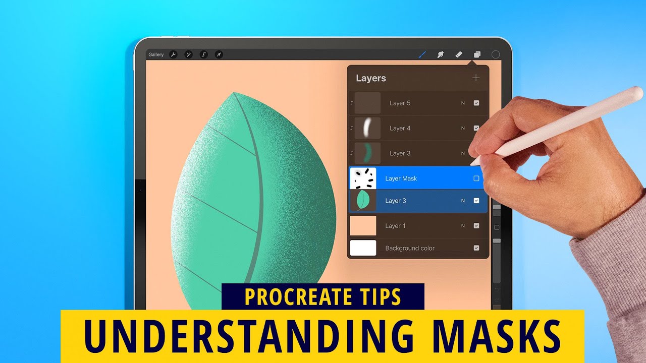 Как использовать Alpha Lock, Clipping Mask и Layer Mask в Procreate — Советы по Procreate