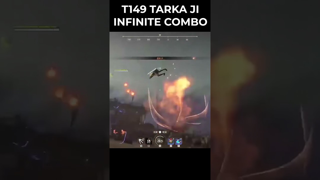 T149 VỚI COMBO TRỨ DANH CỦA TARKA JI - INFINITE UPPERCUT COMBO | NARAKA BLADEPOINT FUNNY MOMENT