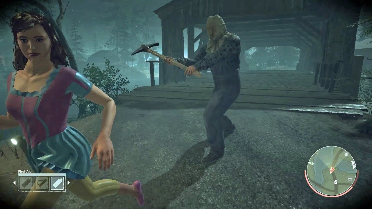 Friday the 13th - Fearless Jenny Vs Baghead Jason