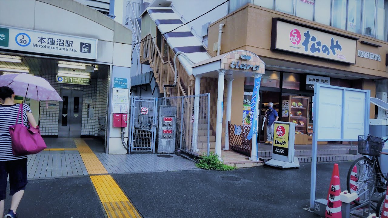 【赤羽から本蓮沼】From Akabane Station to Motohasunuma Station.　(赤羽駅 ‐ 本蓮沼駅)
