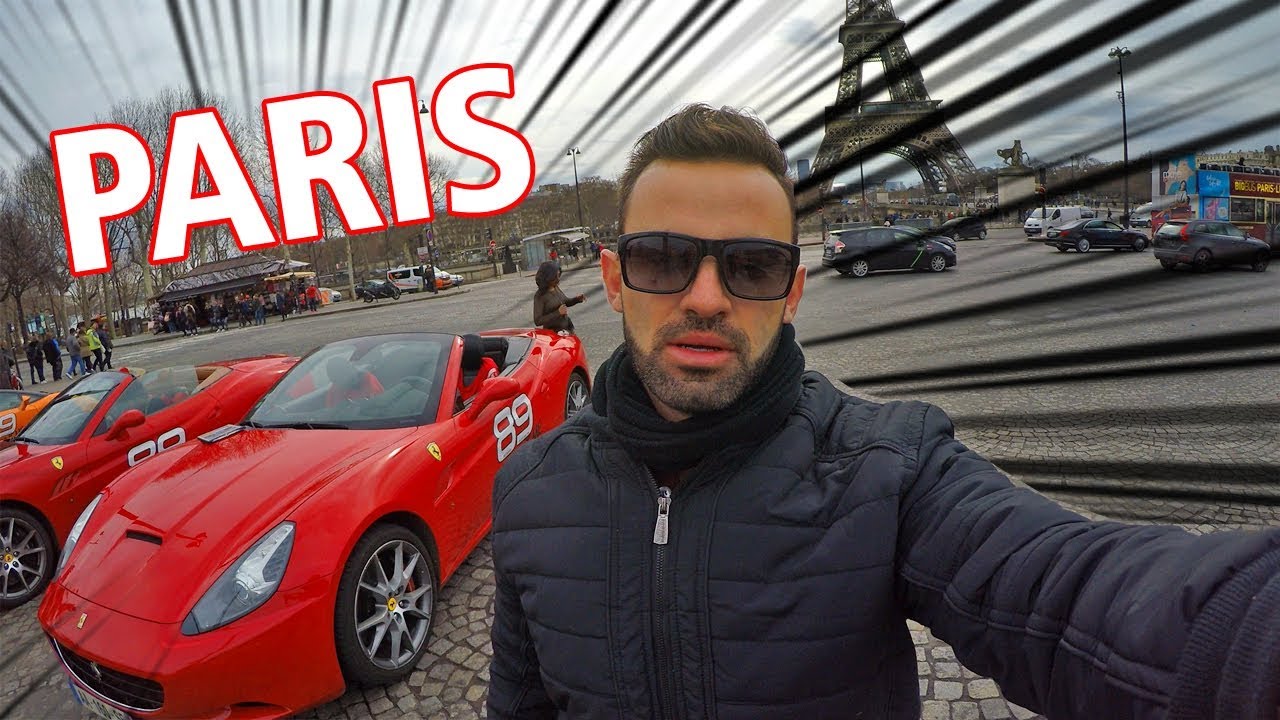 ACELERANDO UMA FERRARI EM PARIS
