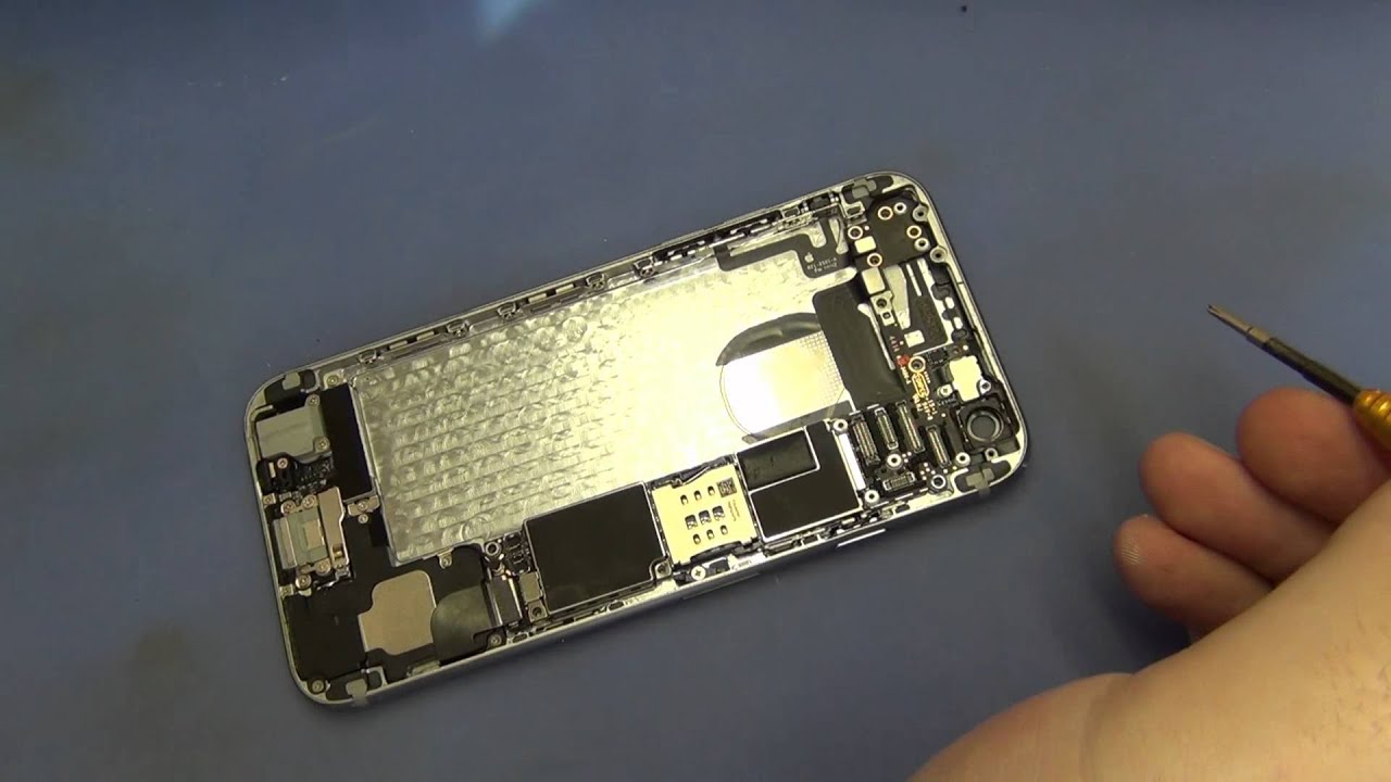 Восстановление утопленного iPhone 6. Не включается
