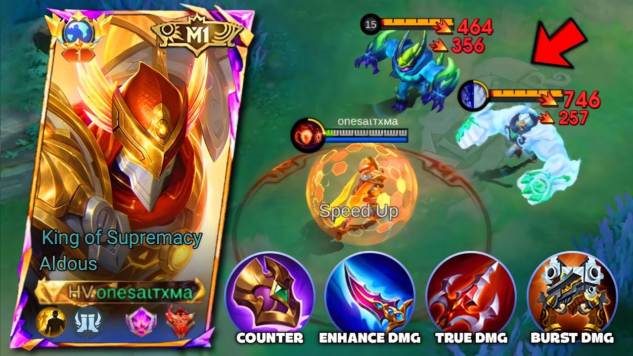ALDOUS SECRET TRICK TO DOMINATE THIS TANKY META ENEMY HEROES IN RANKED!!!🔥 ALDOUS BEST BUILD 2026