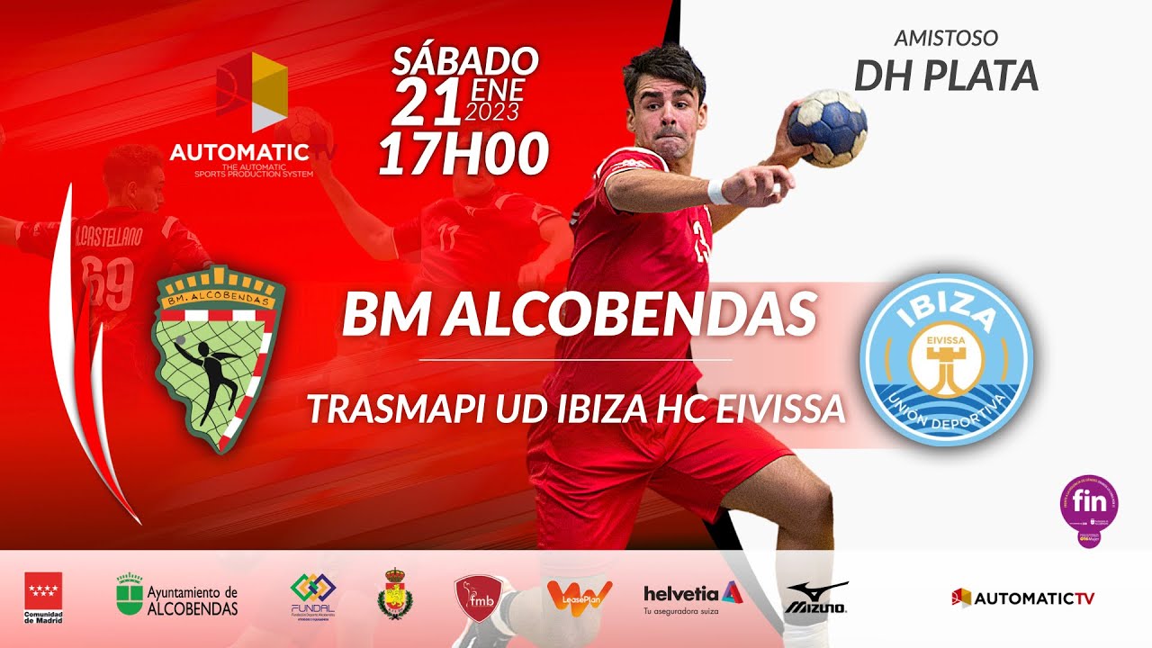 DHPLATA amistoso | BM ALCOBENDAS - TRASMAPI UD IBIZA HC EIVISSA