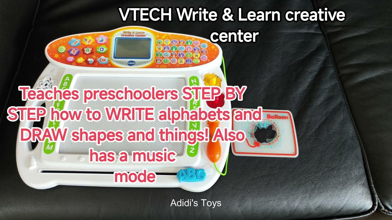 Vtech WRITE & LEARN CREATIVE CENTRE- Writing & drawing made FUN! @VTechToys