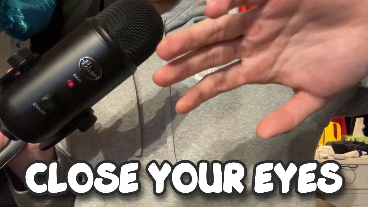 asmr for sleep close your eyes