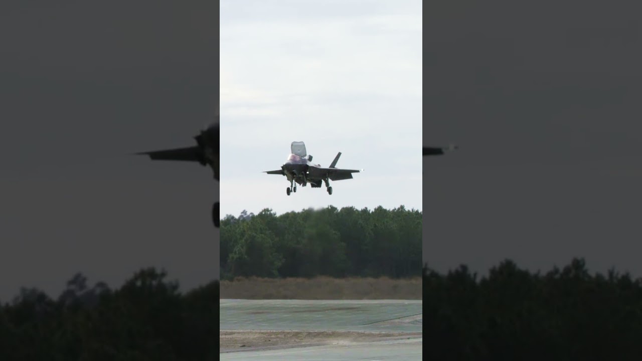 ASMR, but make it fighter jet edition. ⚡ #f35 #lockheedmartin #fighterjet