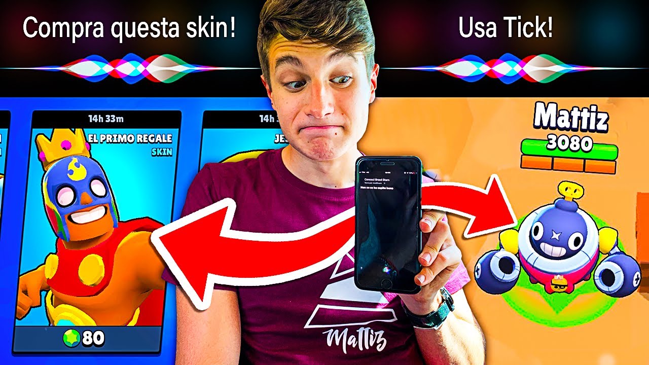 I'M REQUIRED TO ONLY USE THE BRAWLERS SIRI SAYS!! Brawl Stars ITA