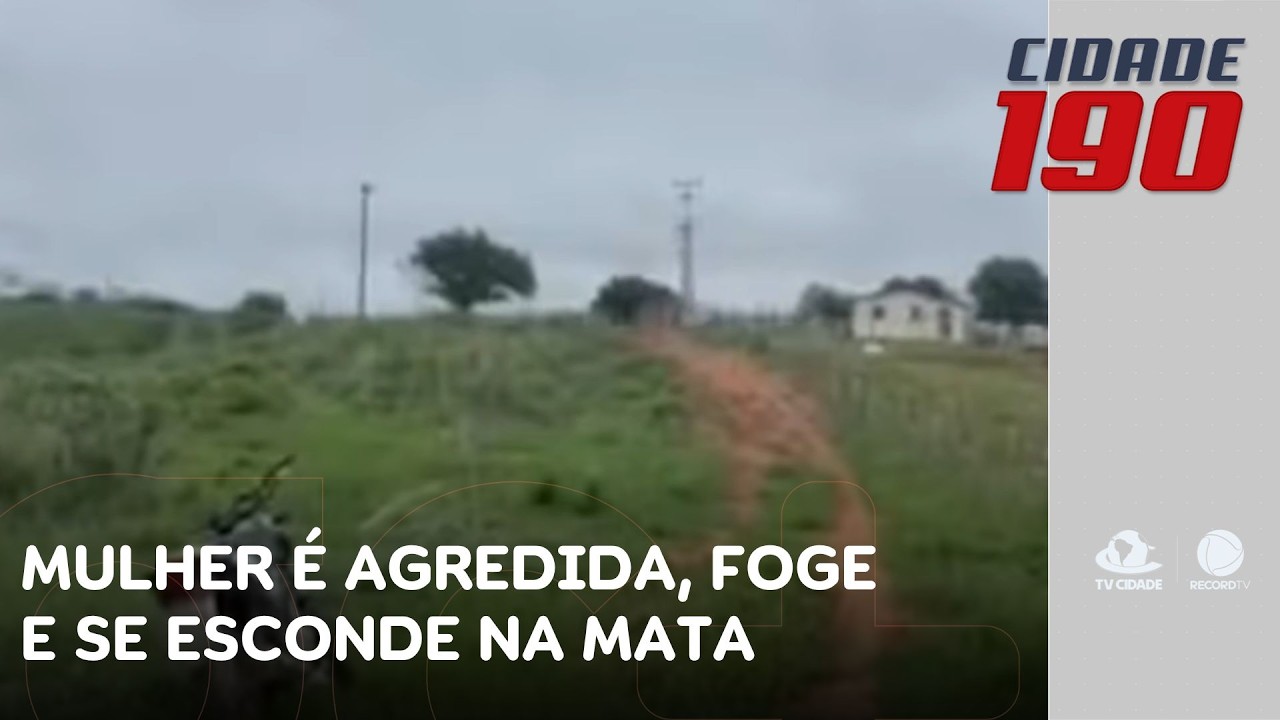 Mulher é agredida pelo companheiro, foge e se esconde na mata, em Acopiara | Cidade 190