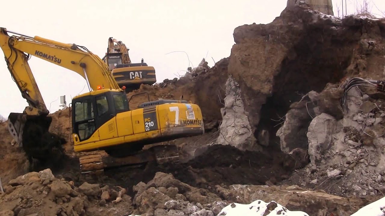 Bagger - Excavators - Máy đào xúc - รถขุด - Koparki ᴴᴰ