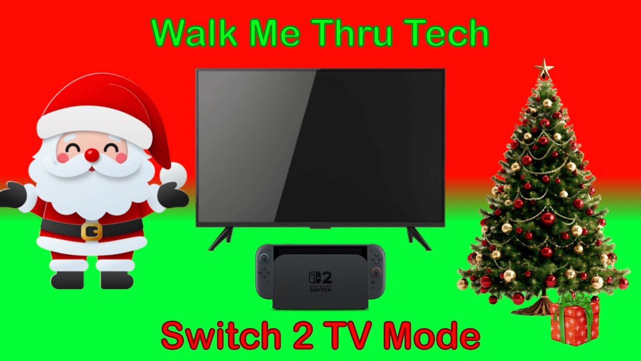 How To Dock Your switch 2 To Your TV