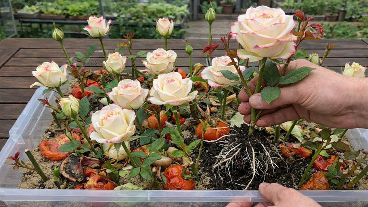 This Simple Secret Can Help You Propagate All Types Of Roses!