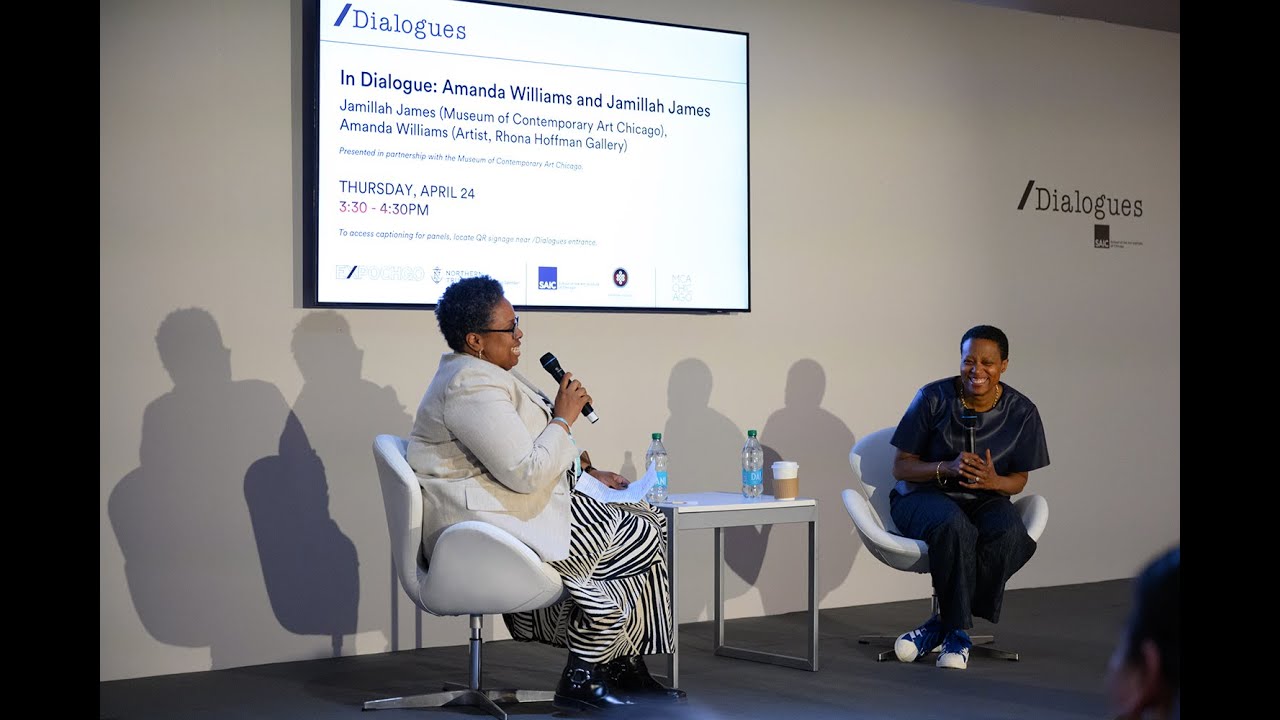 /Dialogues: In Dialogue: Amanda Williams and Jamillah James