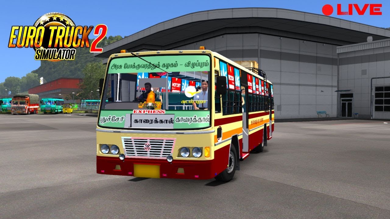 🔴ETS2 TAMIL LIVE EP - 1 @clobberingaming11 #bus #live #shorts #ets2 #driving #shortslive