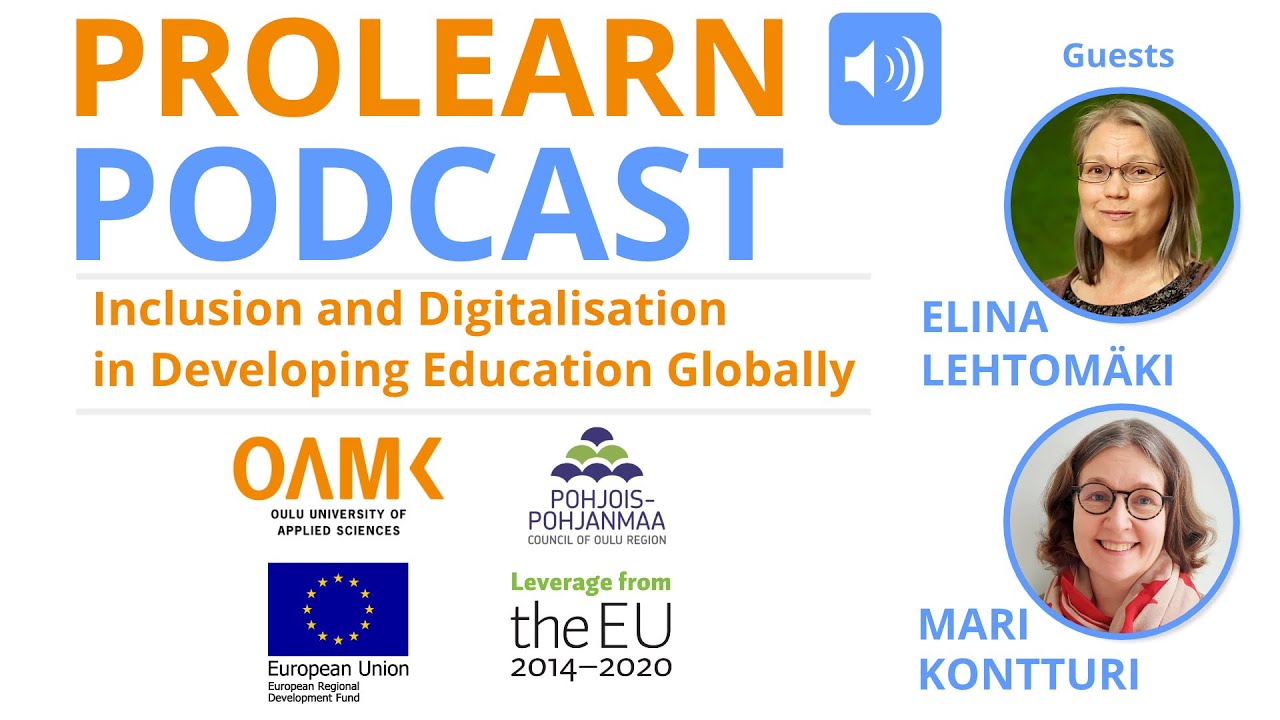 ProLearn Podcast: Inclusion and Digitalisation in Developing Education Globally
