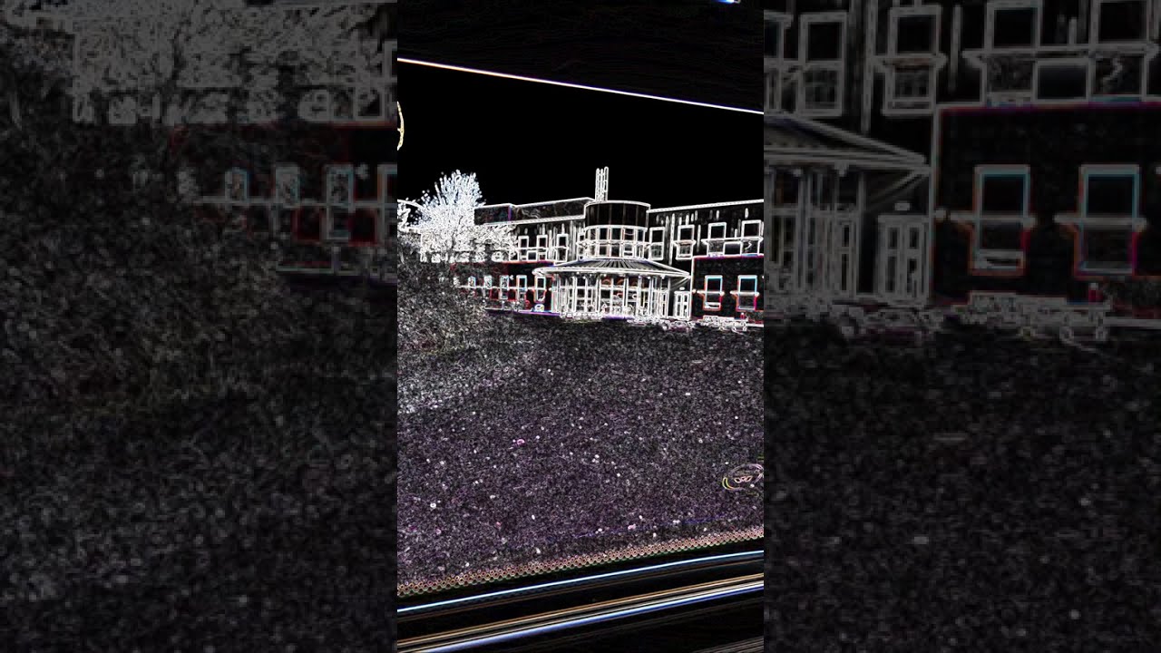 Oxford Headington Neon Bus Ride