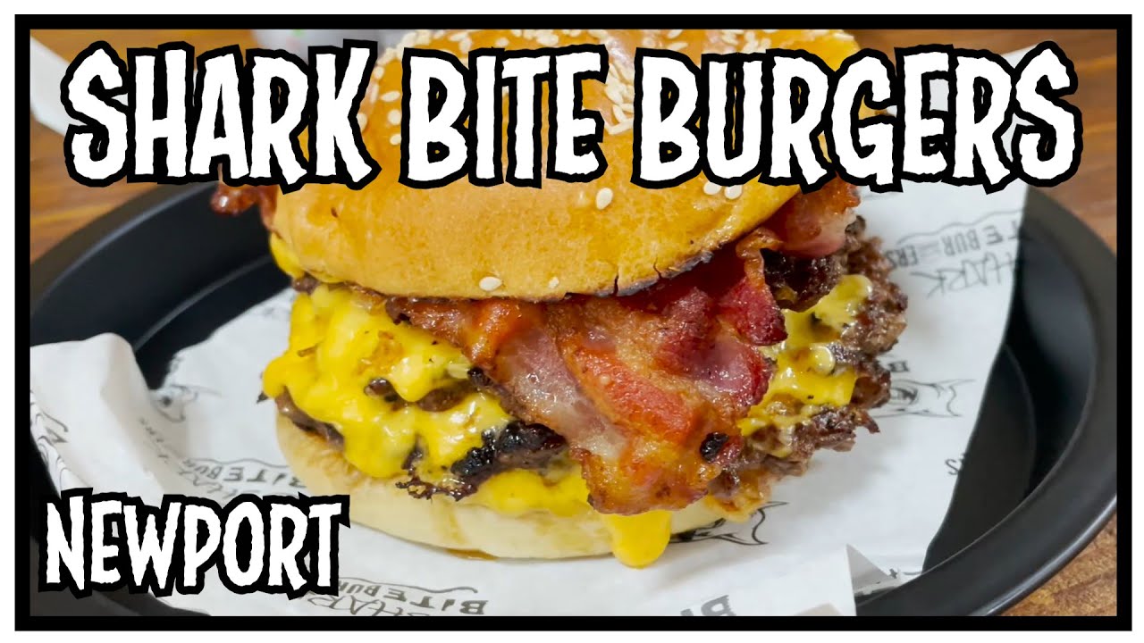 Shark Bite Burgers Newport | Food Review |  The Best Burgers in Wales?