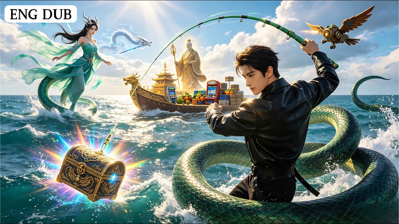 Poor Boy's Fishing System Reels In Little Dragon Girl, Fahai, Lu Ban&mdash;Raft to Warship, Riches Soar!