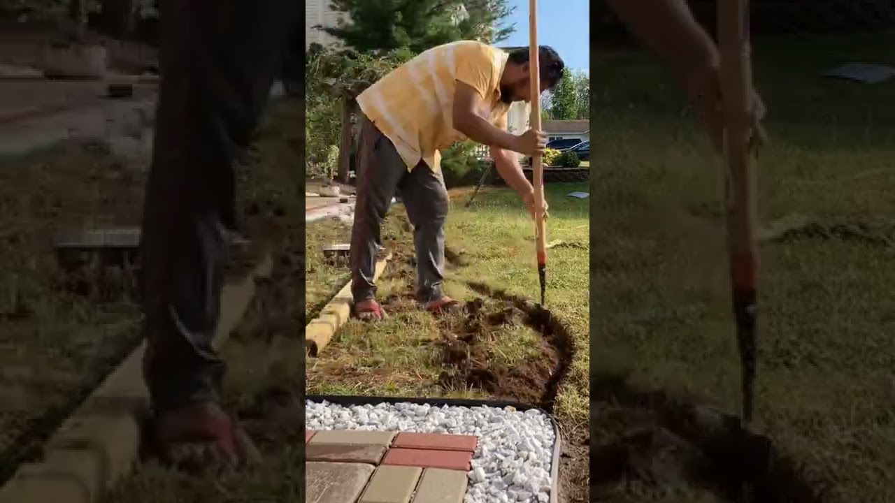 Expensive looking landscape edging