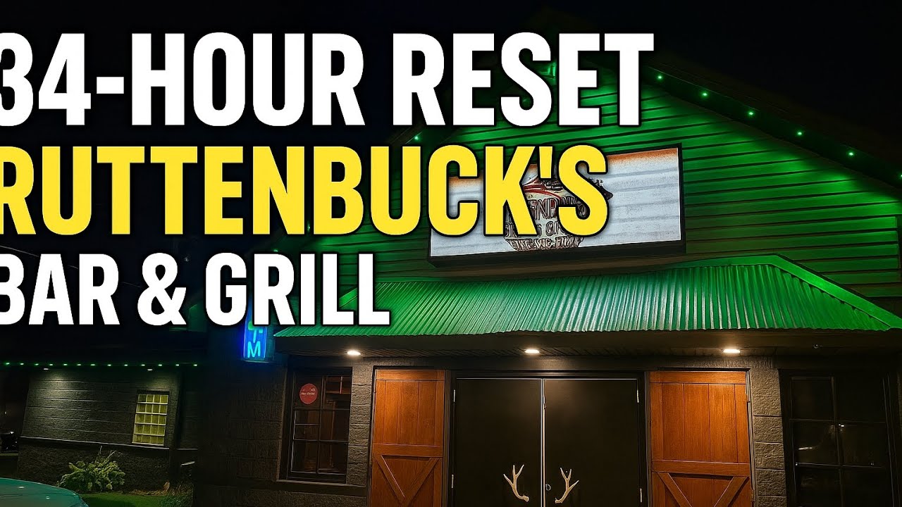 34-Hour Reset at Ruttenbuck’s Bar & Grill | Wheeler, WV | Shifting Gears & Grills