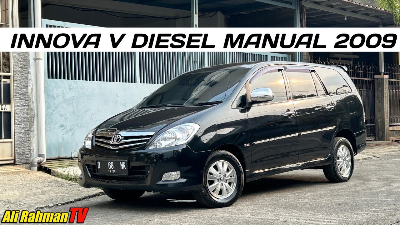 DIJUAL - TOYOTA  KIJANG INNOVA DIESEL MANUAL TAHUN 2009 DOKUMEN LENGKAP