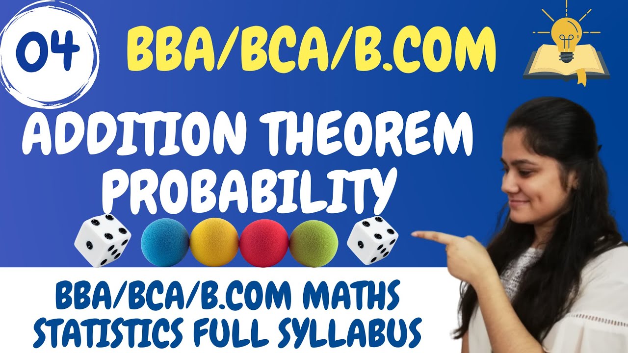 Introduction to Addition Theorem|Probability|Dream Maths