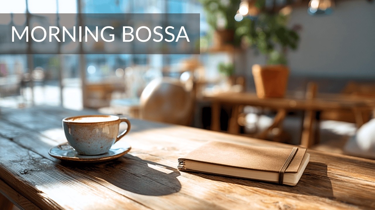 Morning Nordic Cafe Bossa Nova | Calm Acoustic Guitar for Work & Study