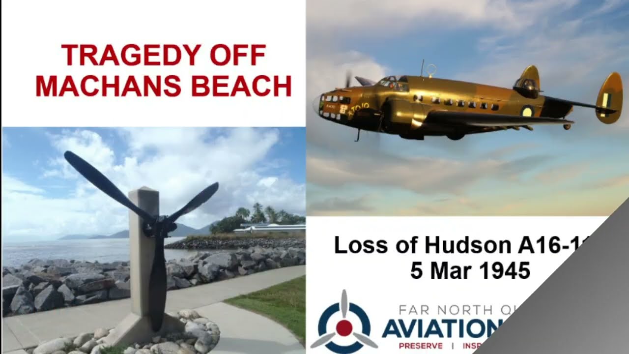 Lest we Forget - Machans Beach Crash in 1945