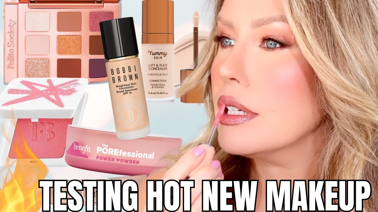 Worth The Hype!?! TESTING HOT NEW MAKEUP RELEASES 🔥 Fenty Beauty, Benefit, Maybelline & More!