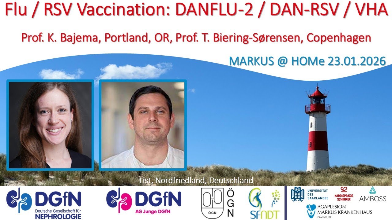 Вакцинация против гриппа/РСВ: DANFLU-2/DAN-RSV/VHA – проф. К. Баджема, проф. Т. Биринг-Сёренсен