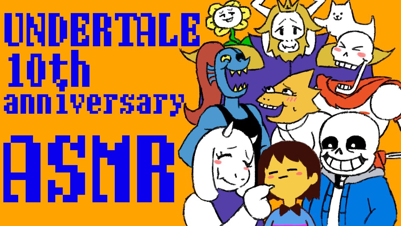 【UNDERTALE 10th anniversary】animation asmr