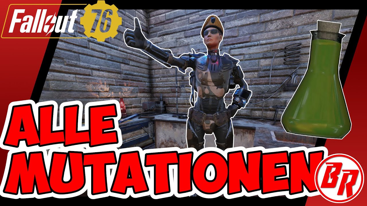 Fallout 76 Alle Mutationen erklärt und behalten Guide Tutorial