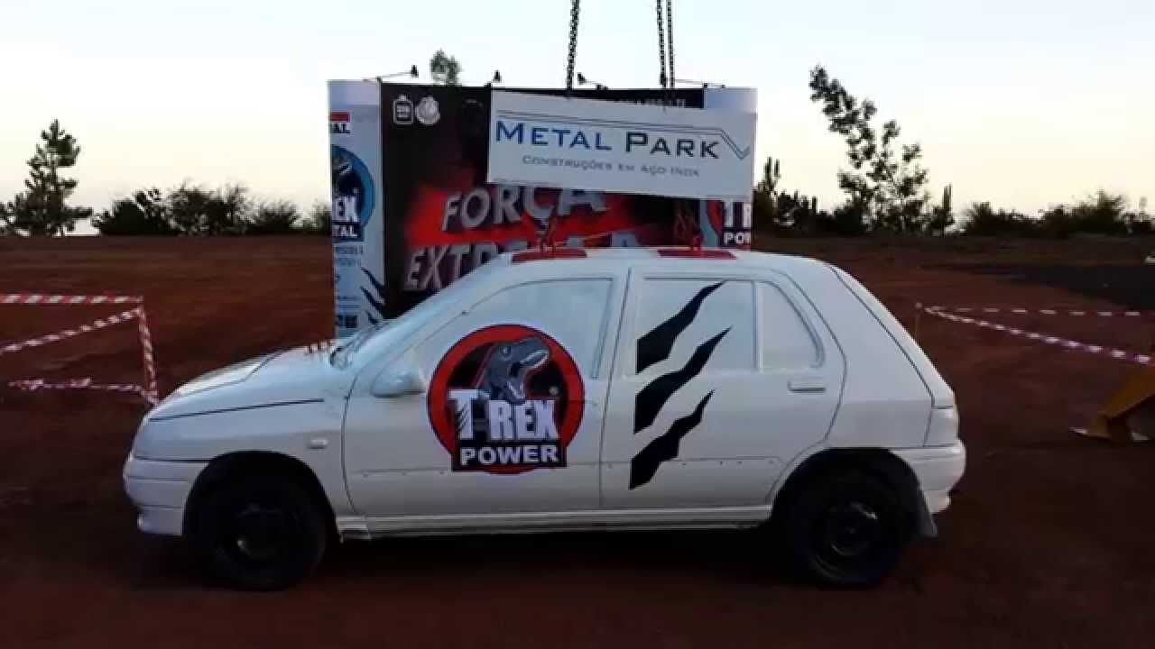 T-REX POWER da Soudal levanta Carro no ar - 2013