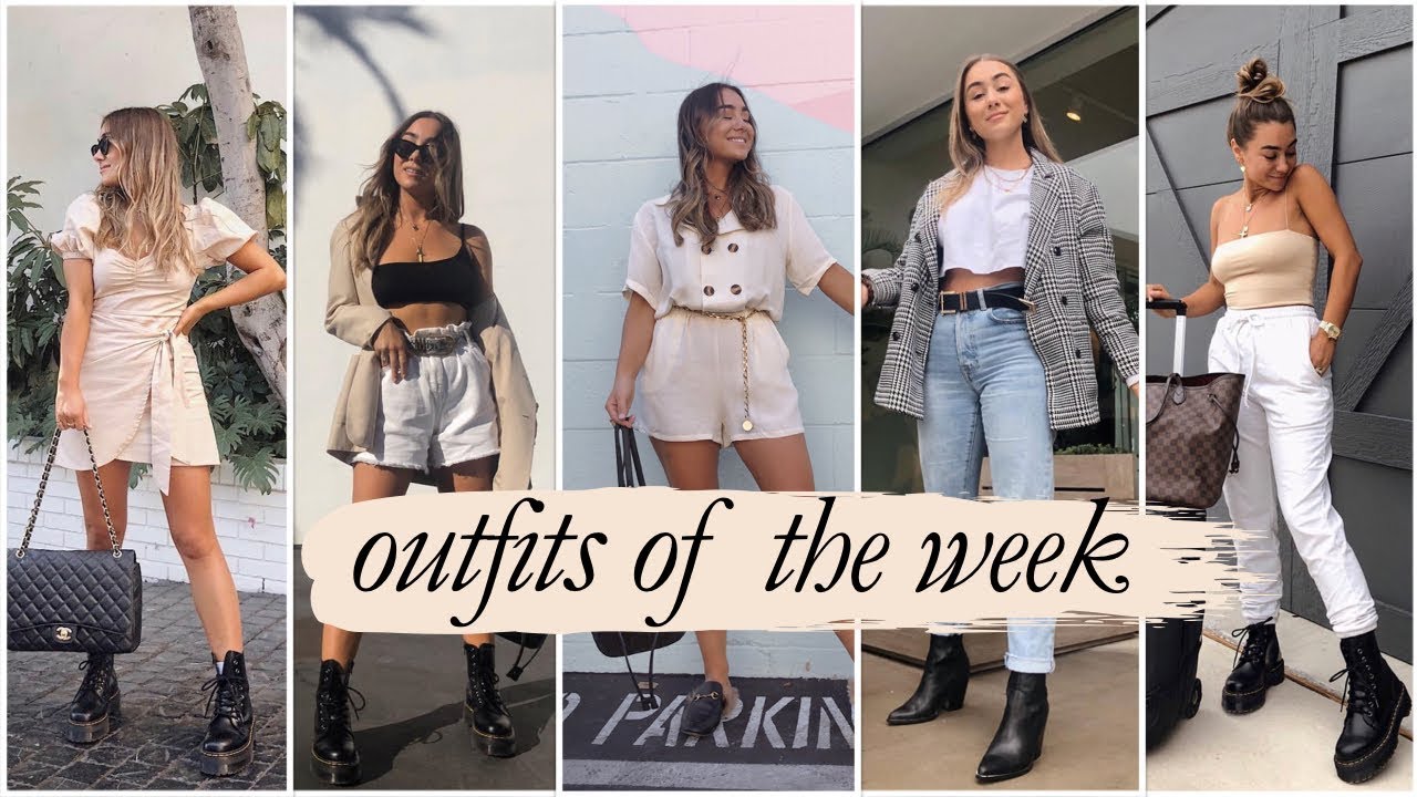 OUTFITS OF THE WEEK! Julia Havens