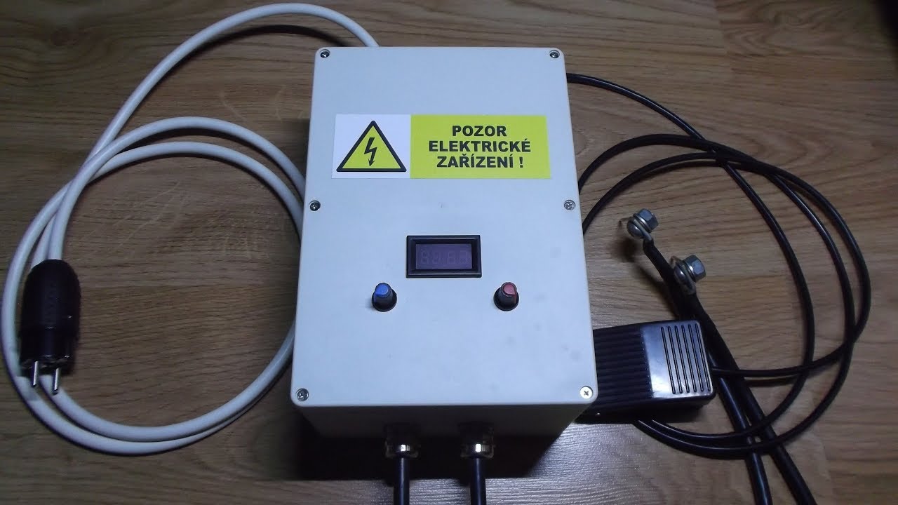 domácí bodovačka z transformátoru mikrovlnky 3.díl