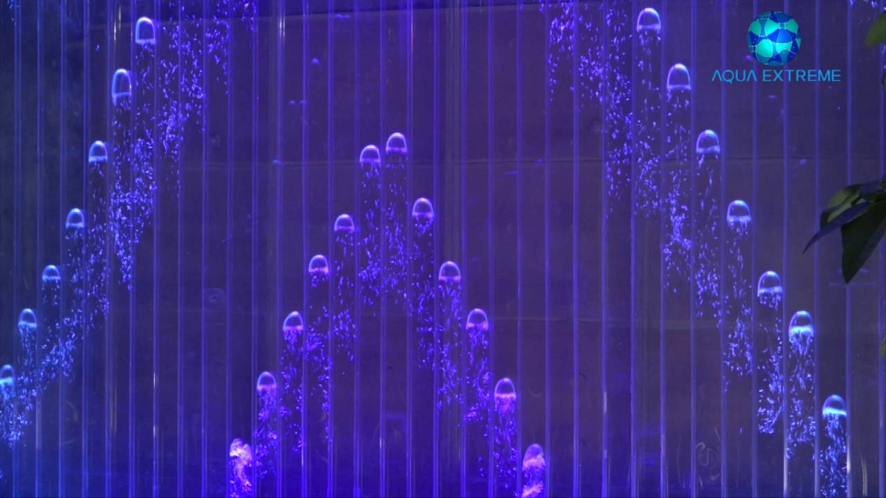 High tech Water Bubble wall made by Aqua Extreme