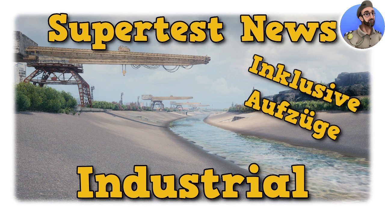 Karte Industrial - Aufz&uuml;ge & Z&uuml;ge - Supertest World of Tanks News