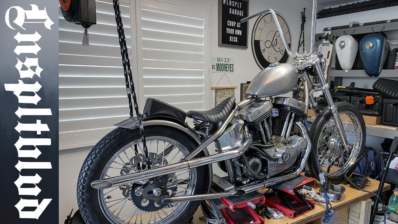 Sportster Build Update | Bars, pipes, seats
