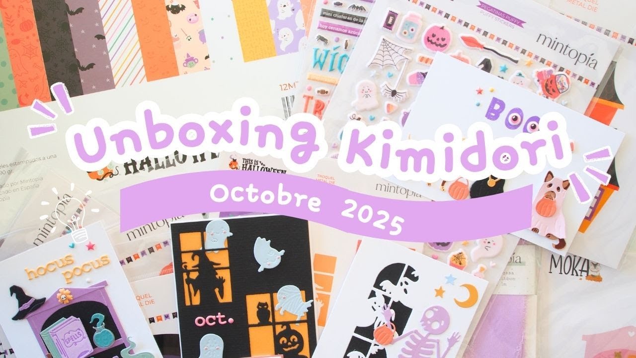 Unboxing  KIMIDORI Octobre 2025