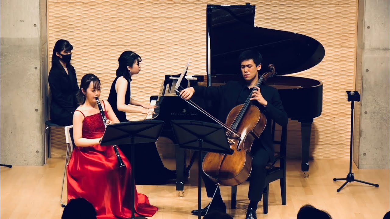 Trio for clarinet,violoncello and piano