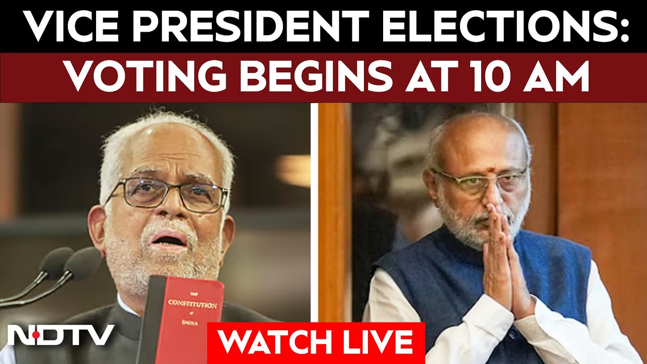 Vice President Election LIVE | Vice President Election: Voting Begins At 10 am