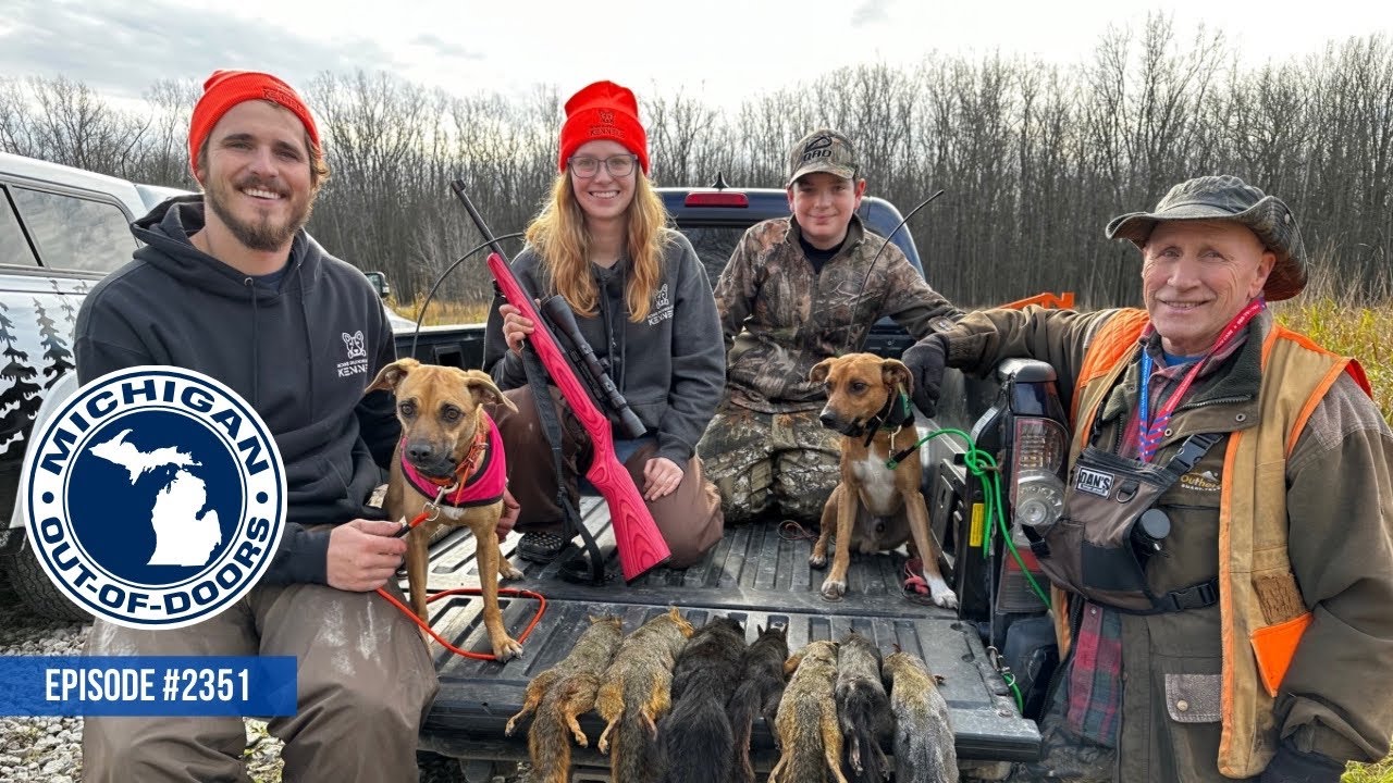 Squirrel hunting, Steelhead fishing; Michigan Out of Doors TV #2351